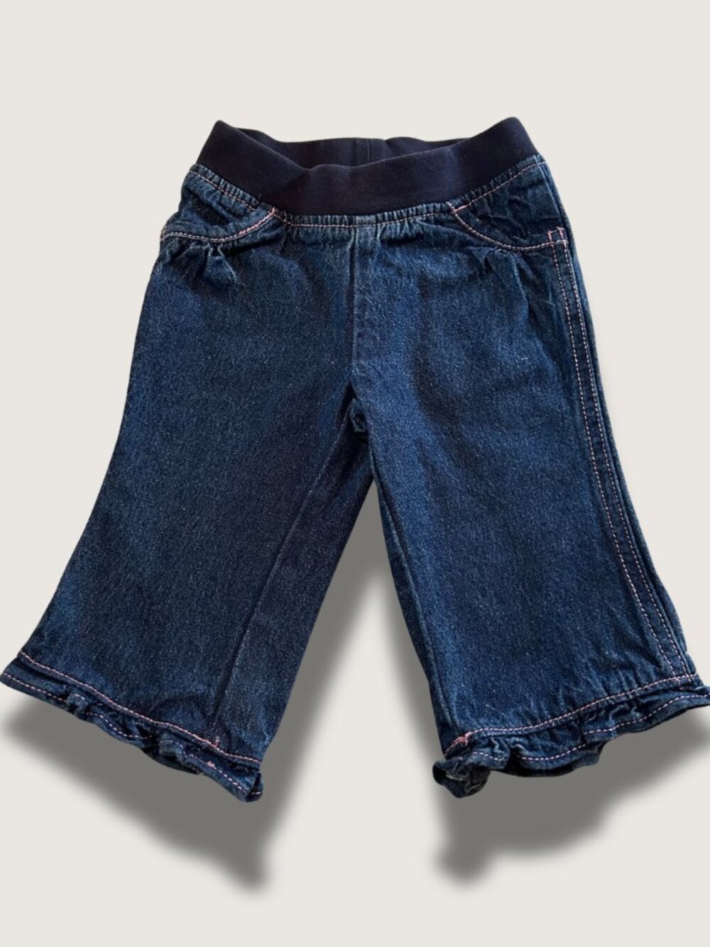 Y2K George Denim (Ruffle) Pants